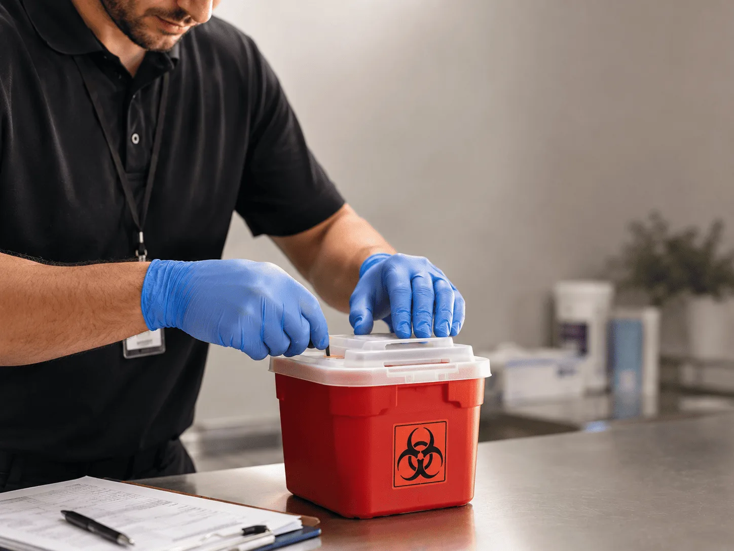 Why choose Sharps Waste Disposal in Pointblank, TX
